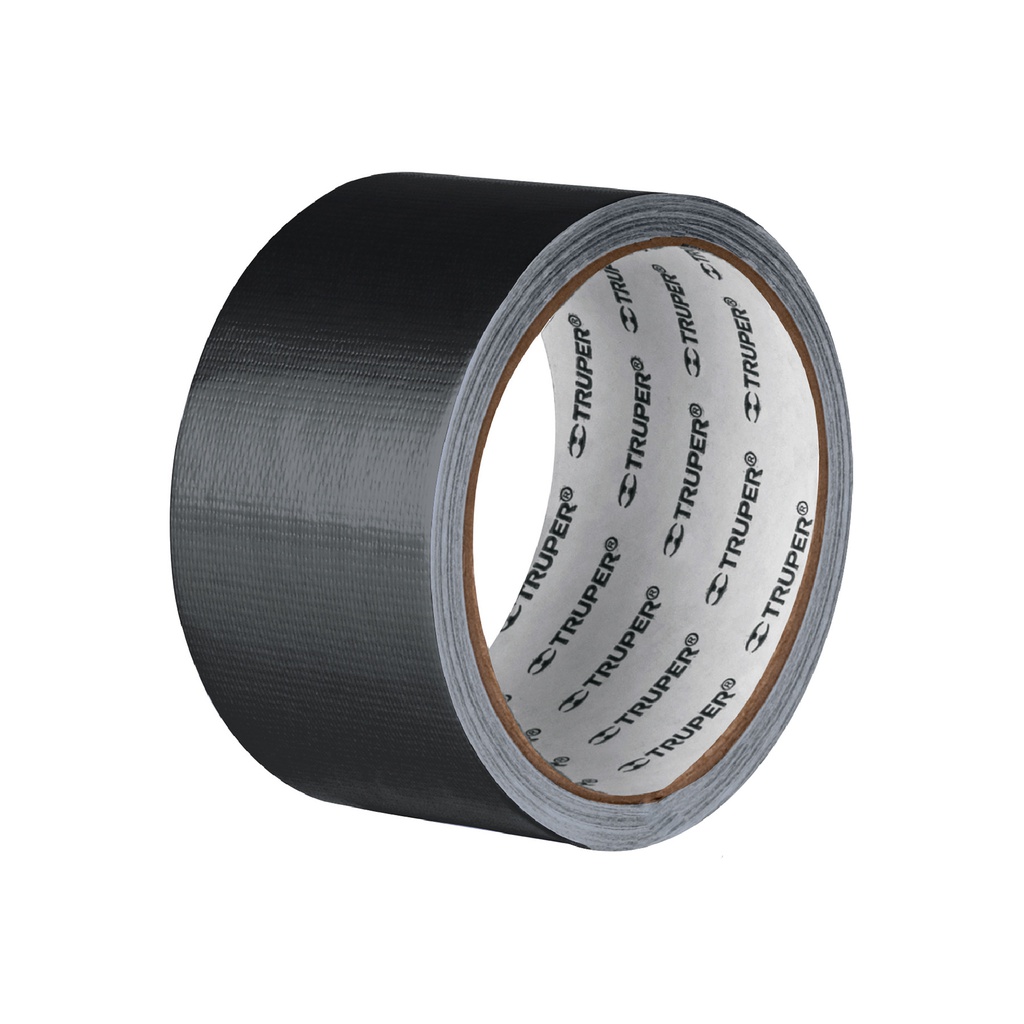 Cinta negra para ducto 10m x 48mm, espesor 0.19mm, Truper