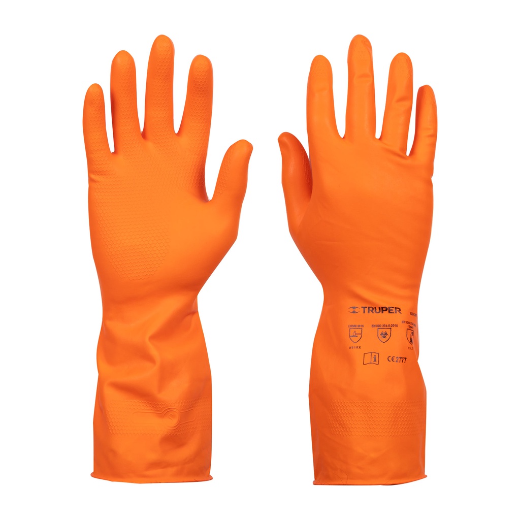 Guantes de latex para limpieza, chicos, Truper