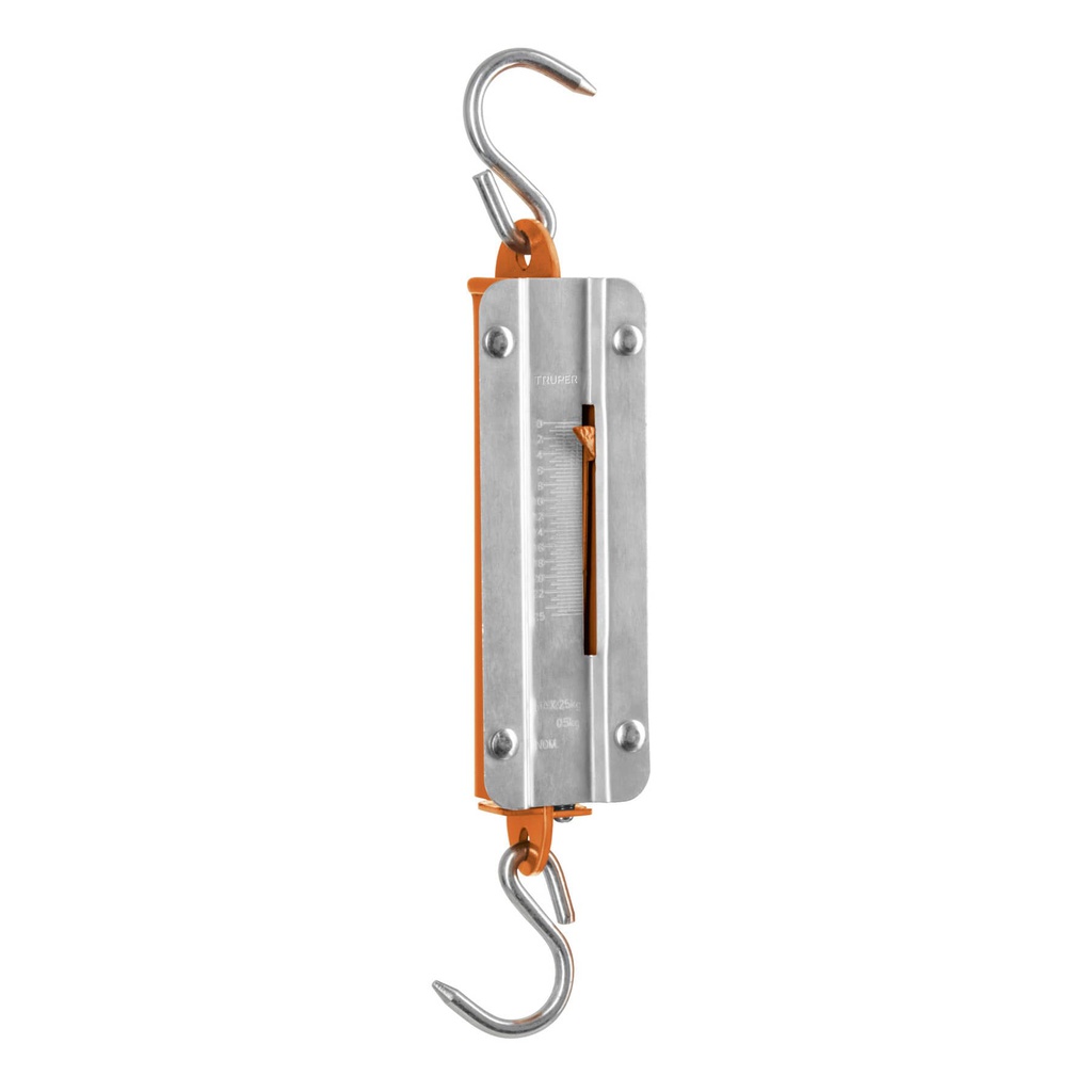 Bascula capacidad 25 kg romana de resorte, Truper