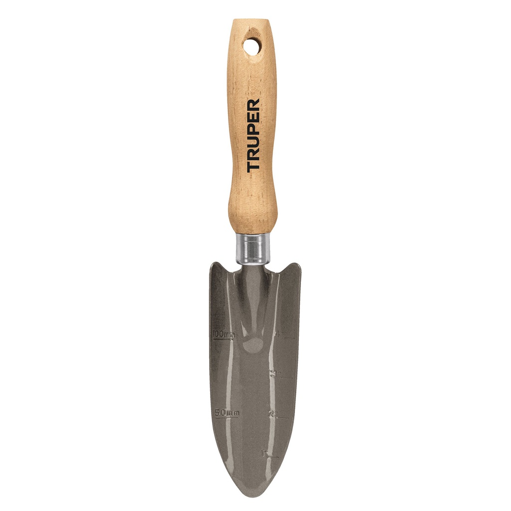 Transplantador para jardin, mango de 6', Truper
