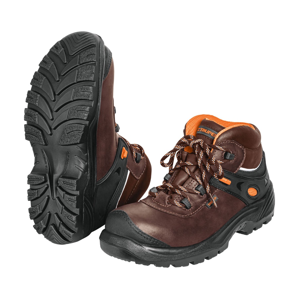 Bota de seguridad cafe, #26 dielectrica antifatiga, Truper