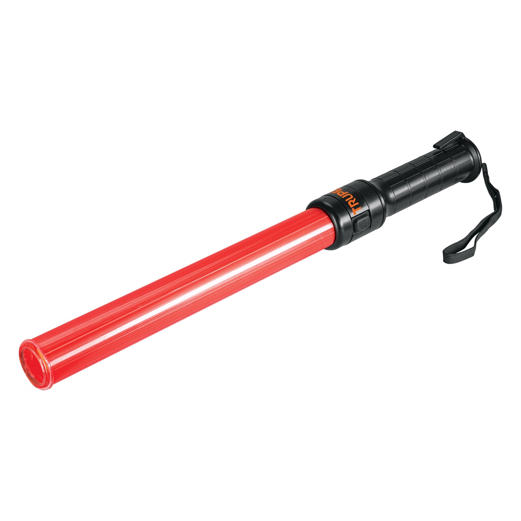 Baston luminoso de 53 cm con luz LED y clip para cinturon