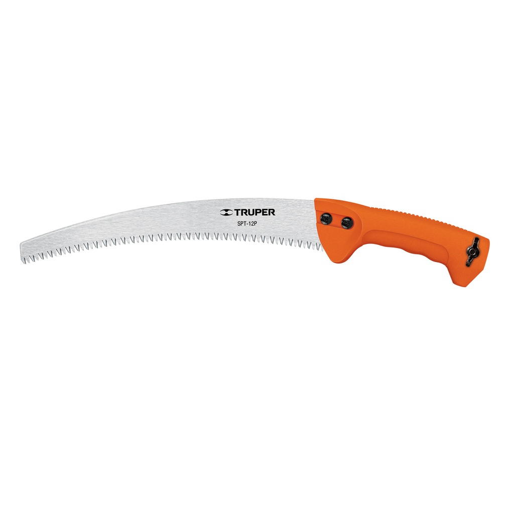 Serrucho de poda 12' hoja curva 6 DPP mango plastico, Truper