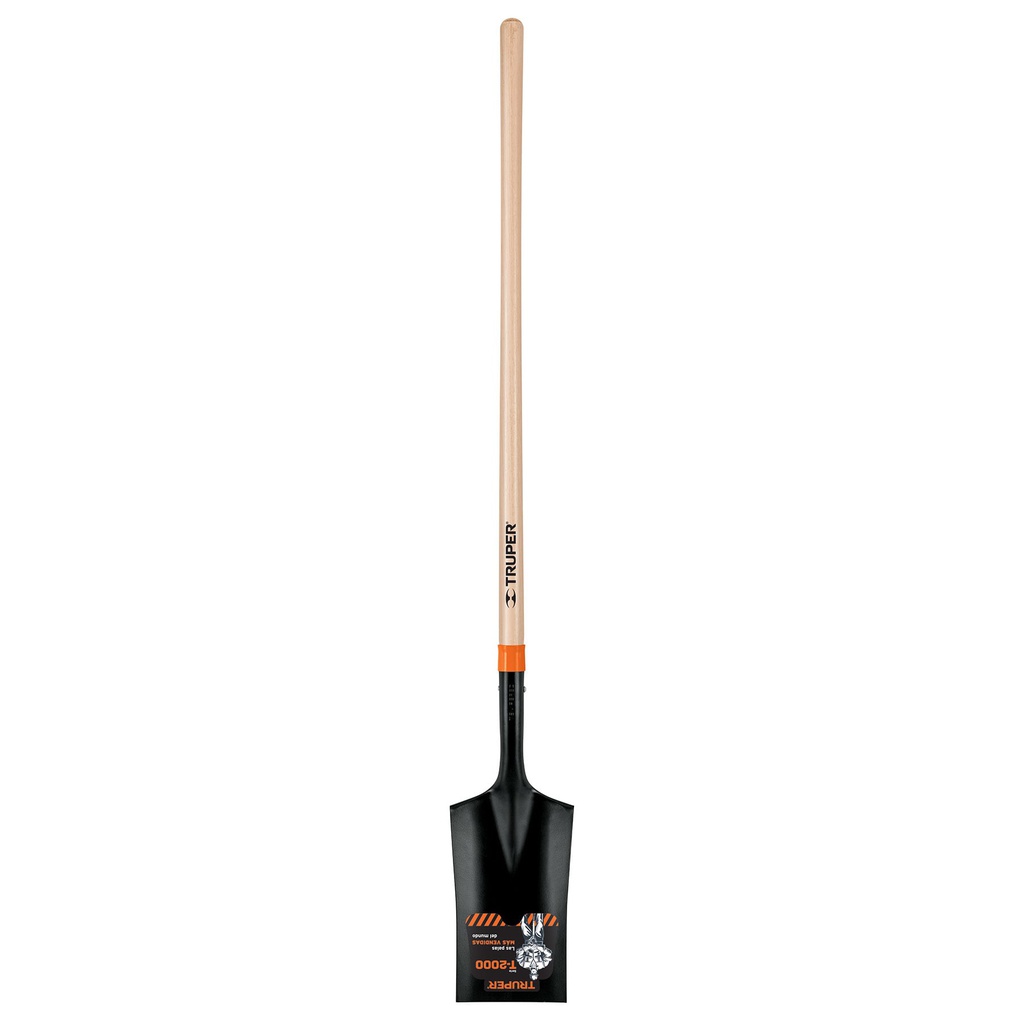 Pala escarraman T-2000, mango largo 45', Truper