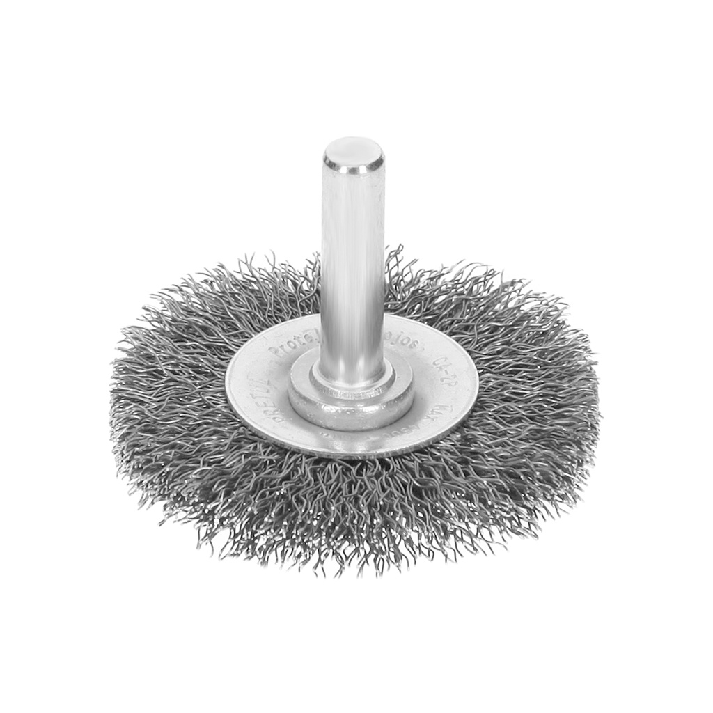 Carda circular 2' alambre grueso para taladro, Pretul