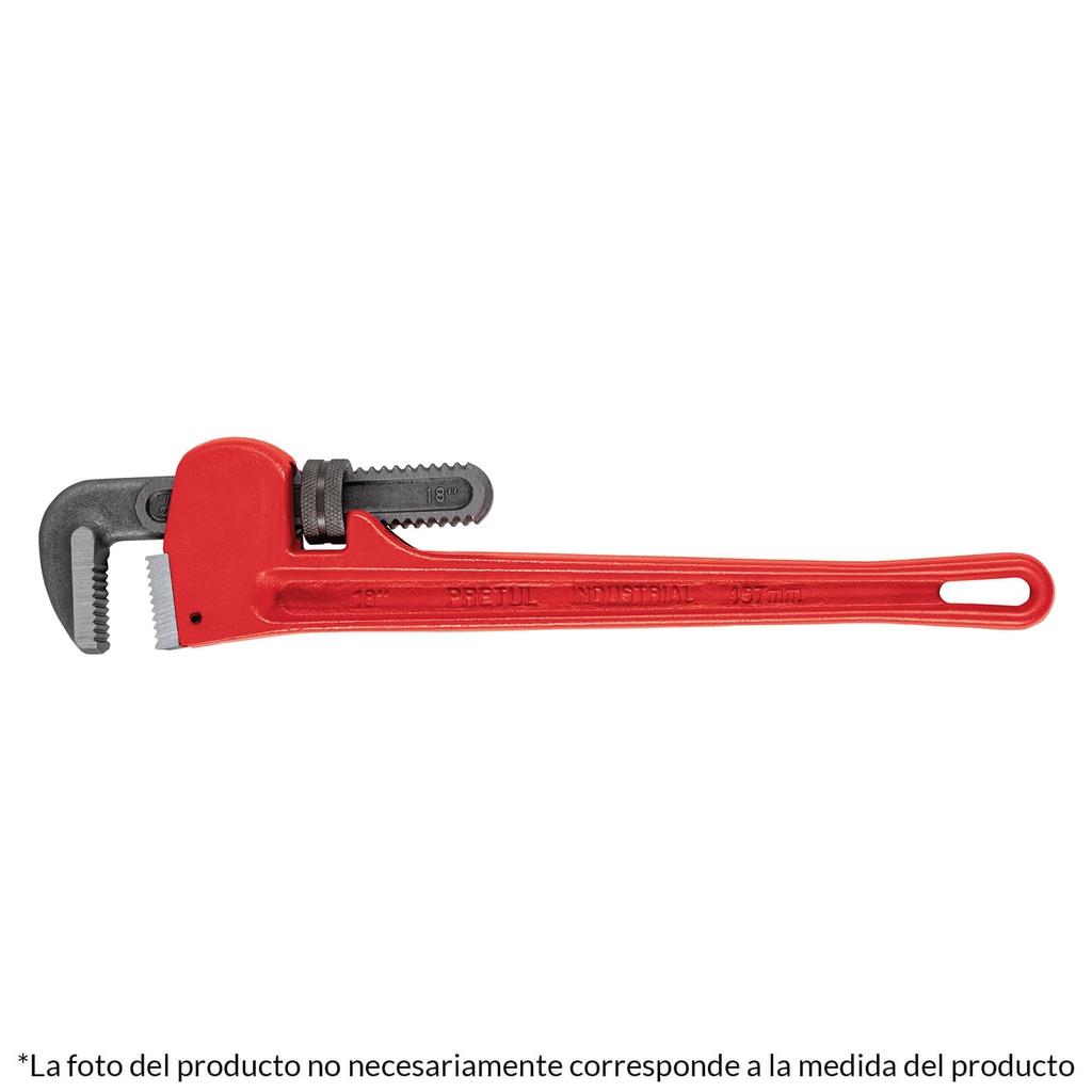 Llave stilson 10' cuerpo de hierro maleable, Pretul