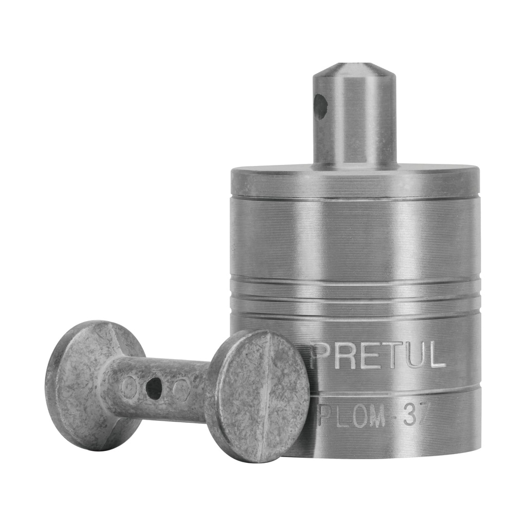 Plomada metalica de 340 g con centro, Pretul