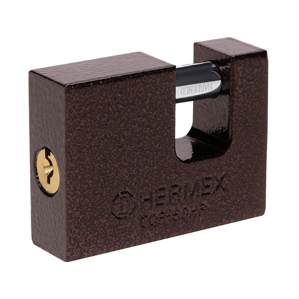 Candado antipalanca 50 mm cuerpo de hierro, Hermex Basic
