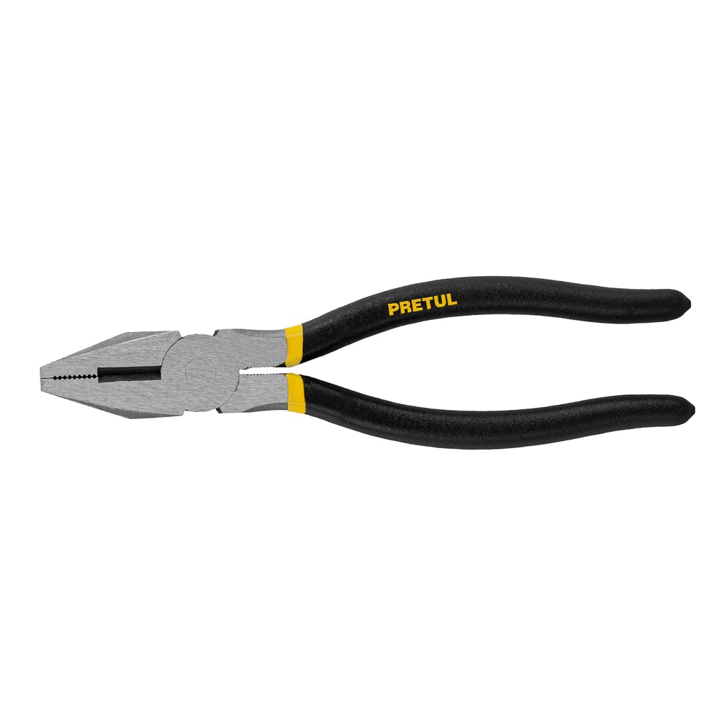 Pinza para electricista 8' mango de PVC, Pretul