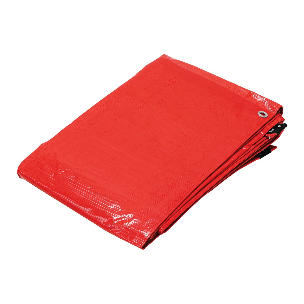 Lona 5 x 6 m, roja, Pretul
