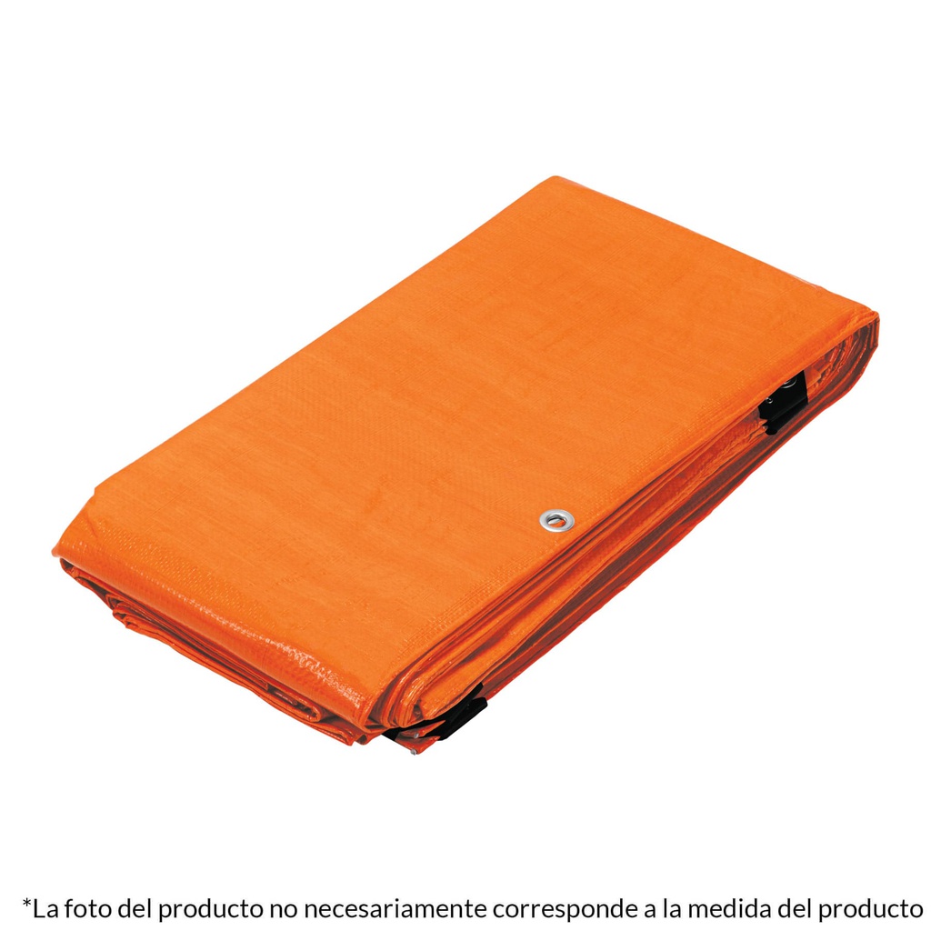 Lona 3 x 5 m, naranja, Pretul