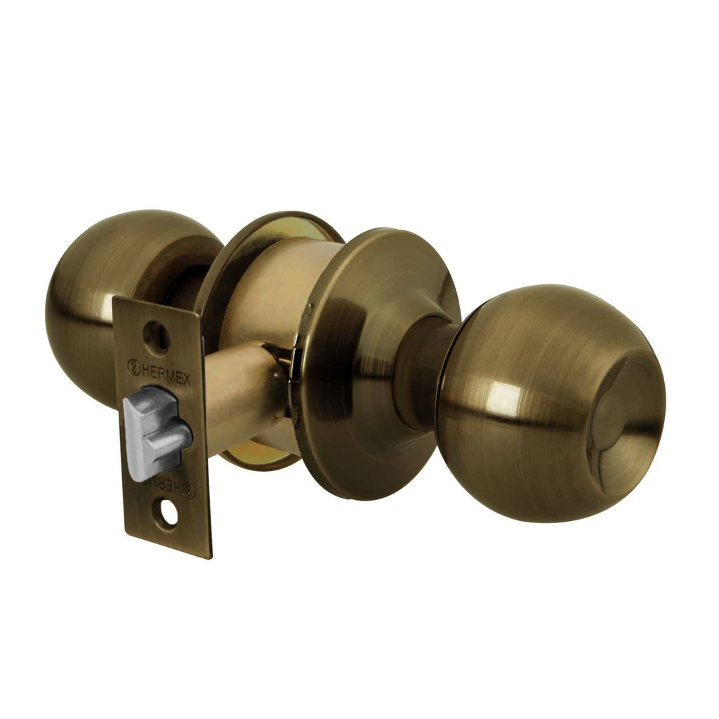 Cerradura esfera cilindrico, entrada, antiguo, blister, HB