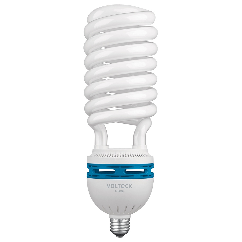 Lampara espiral T5 105 W alta potencia luz de dia, caja