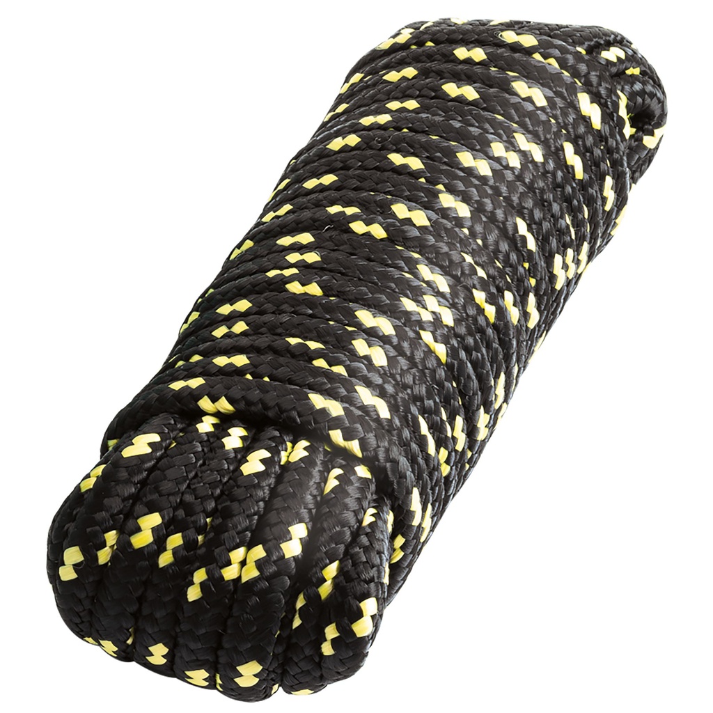 Piola de Polipropileno trenzada, multicolor, 10mm x 15m