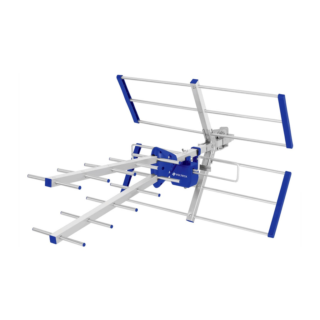 Antena aerea para TV HD, 17 elementos, Volteck