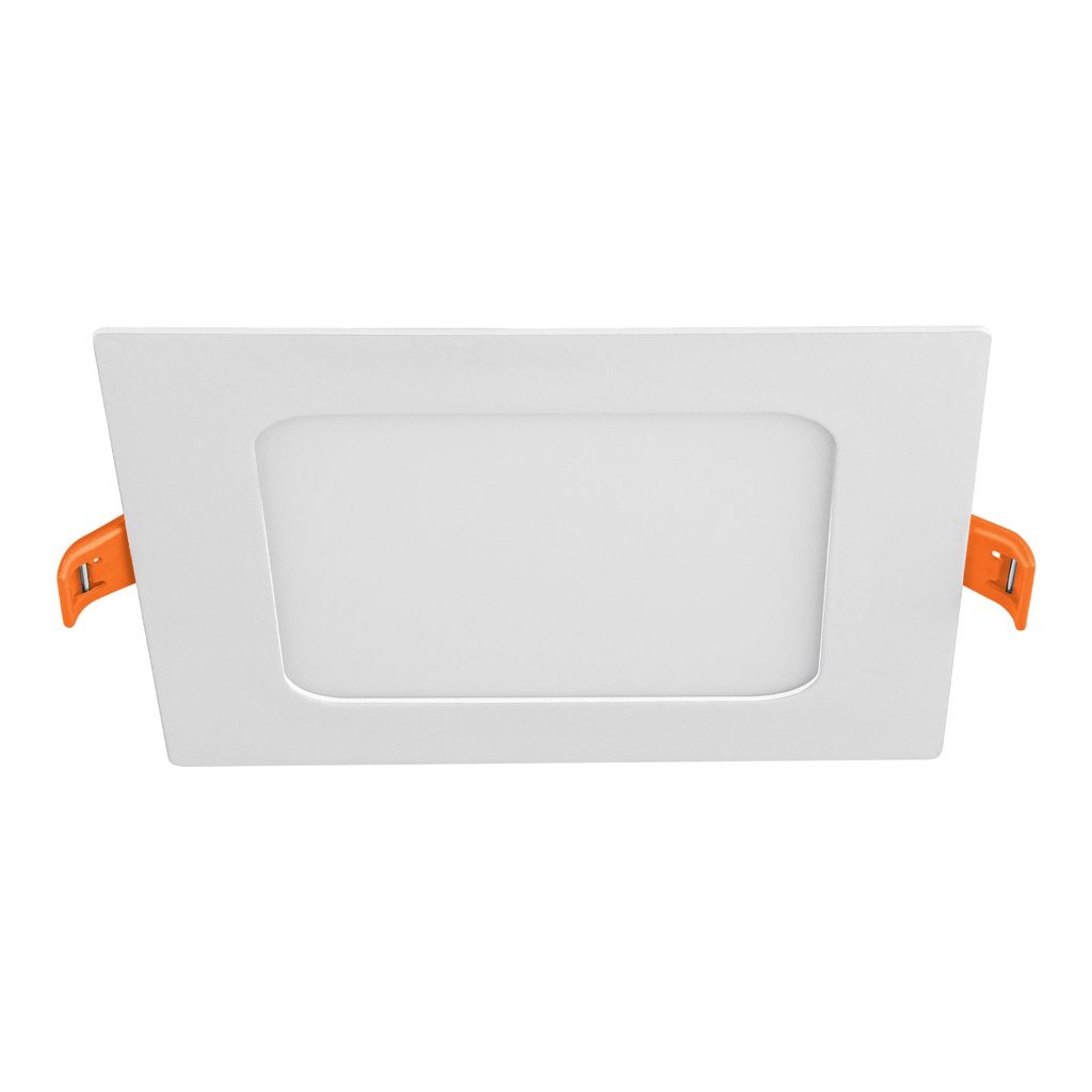 Luminario ultradelgado cuadrado p/empotrar 6W, luz de dia