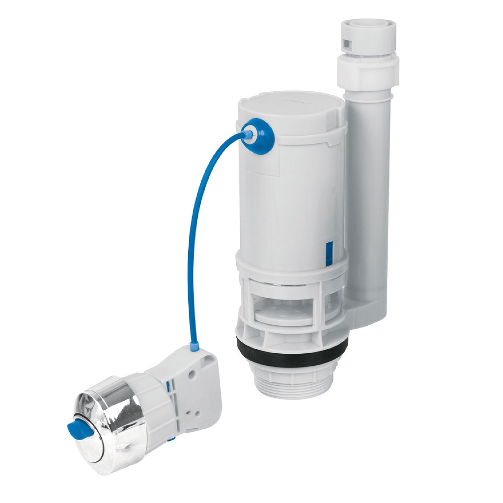 Valvula de descarga sistema dual para tanque bajo, Foset