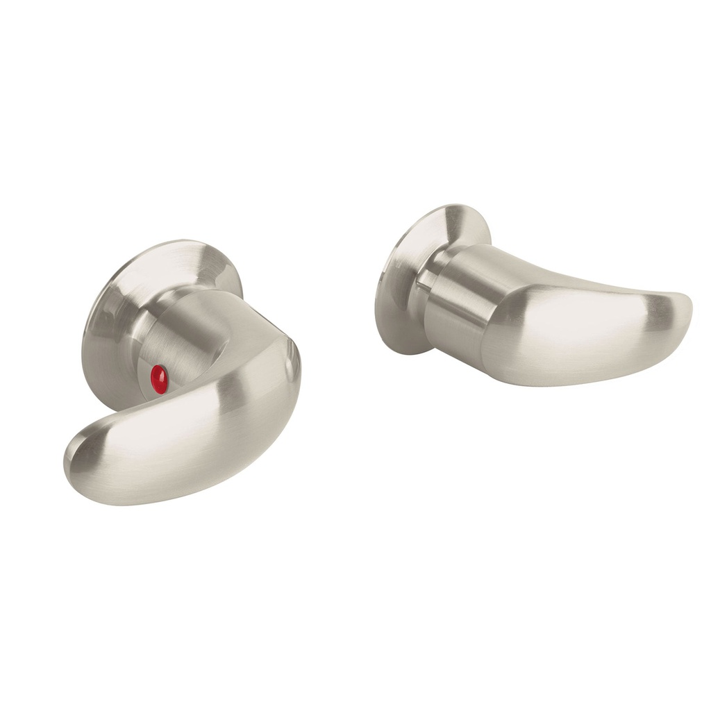 Juego de manerales de palanca para regadera, satin, Aqua