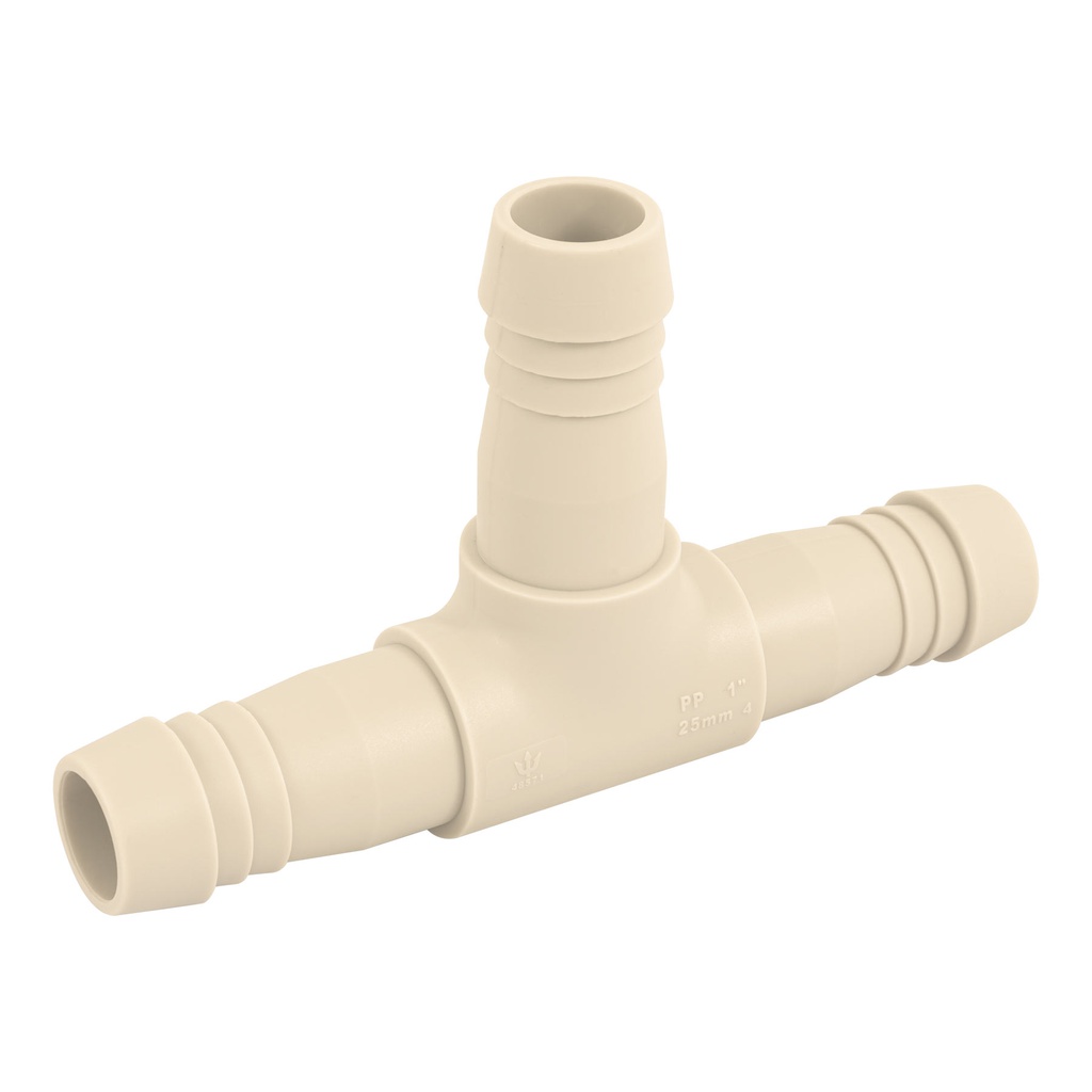 Tee insercion 1' de polipropileno, Foset