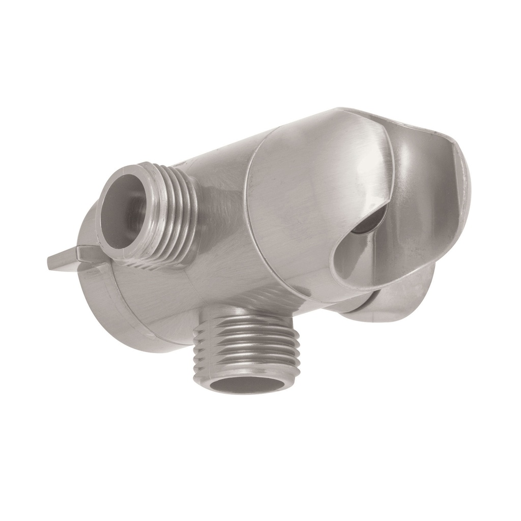 Desviador de 3 vias para brazo con soporte, satin, Riviera