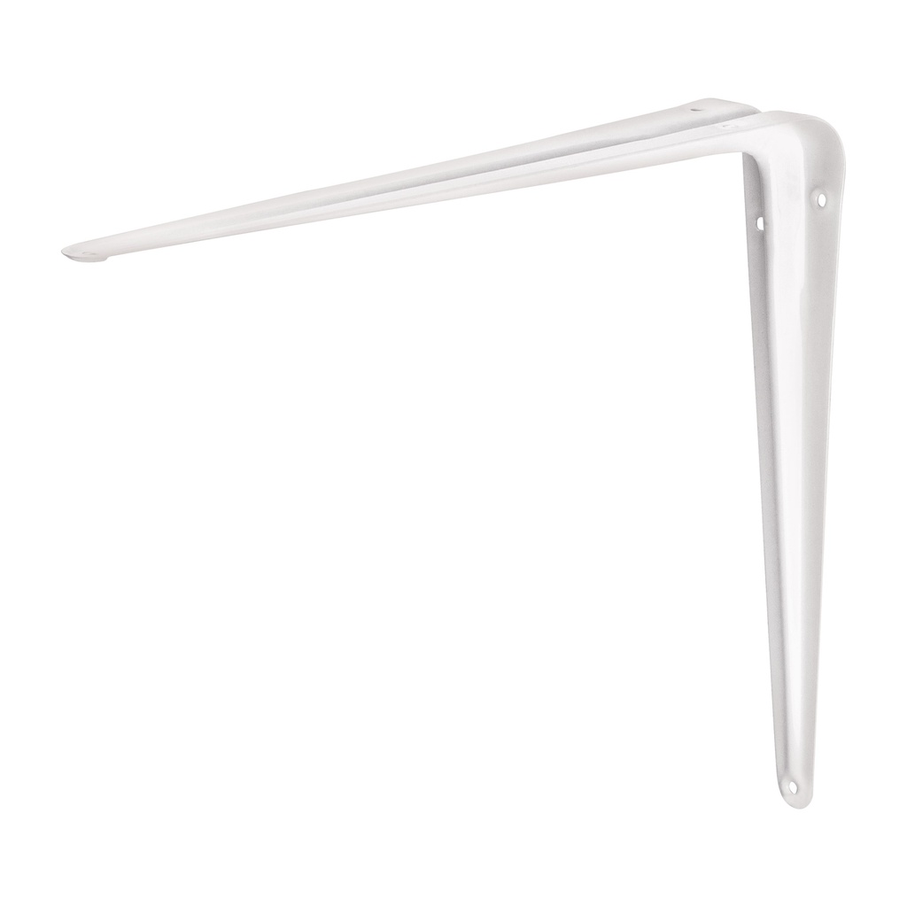 Mensula de acero blanca 10 x 12', Fiero