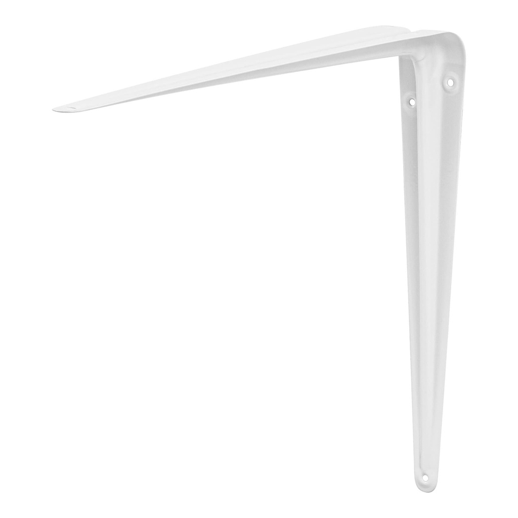 Mensula de acero blanca 12 x 14', Fiero