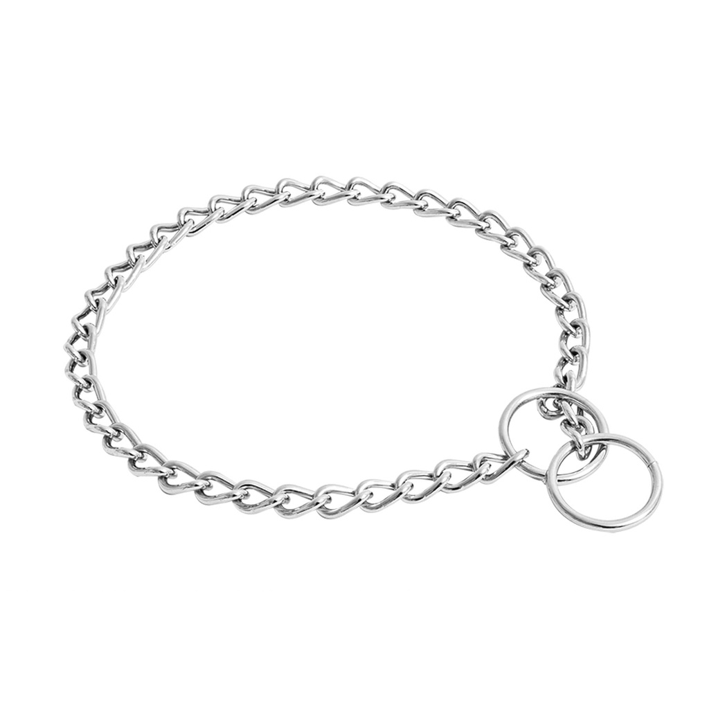 Collar de entrenamiento para perro, 45 cm, eslabon 2.5 mm