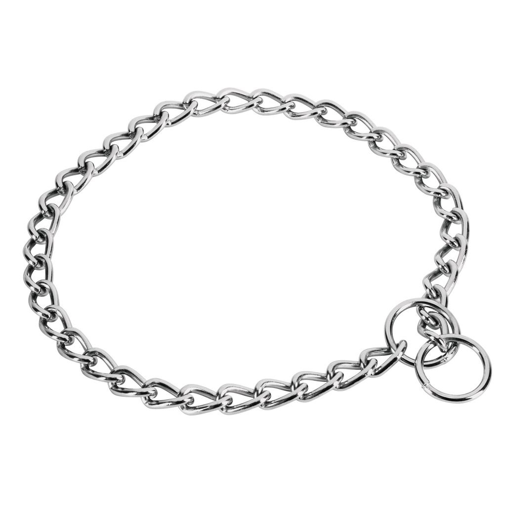 Collar de entrenamiento para perro, 55 cm, eslabon 3.5 mm