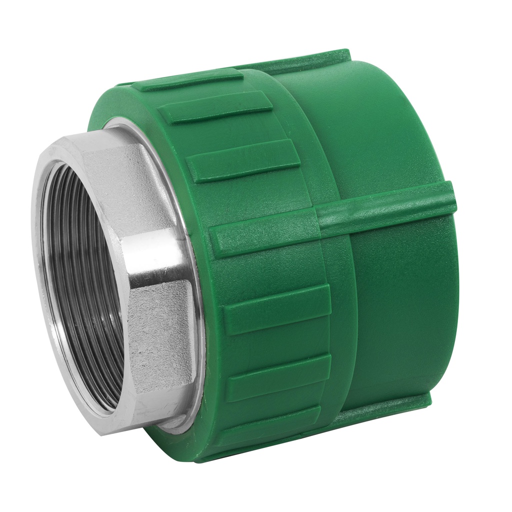 Adaptador PPR 2' hembra con inserto metalico, Foset