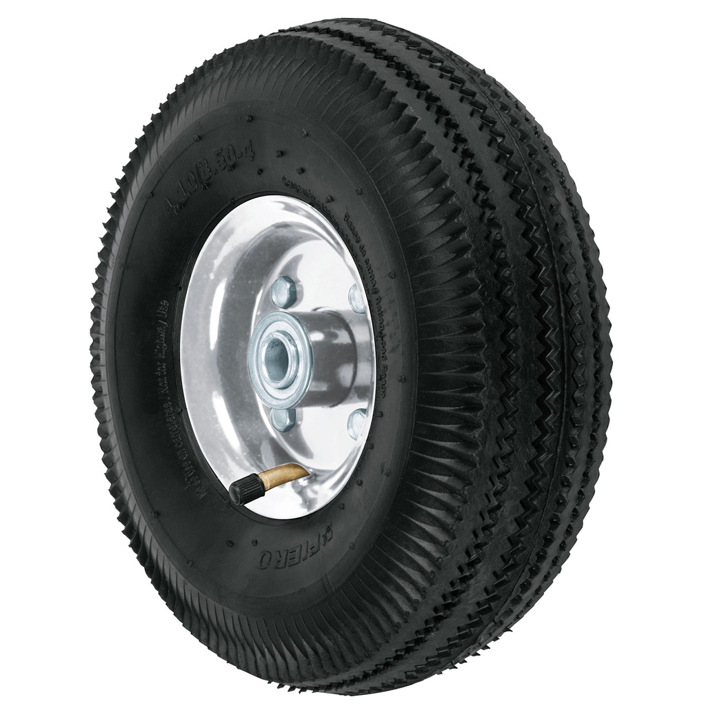 Rueda neumatica 10' para eje central, Truper