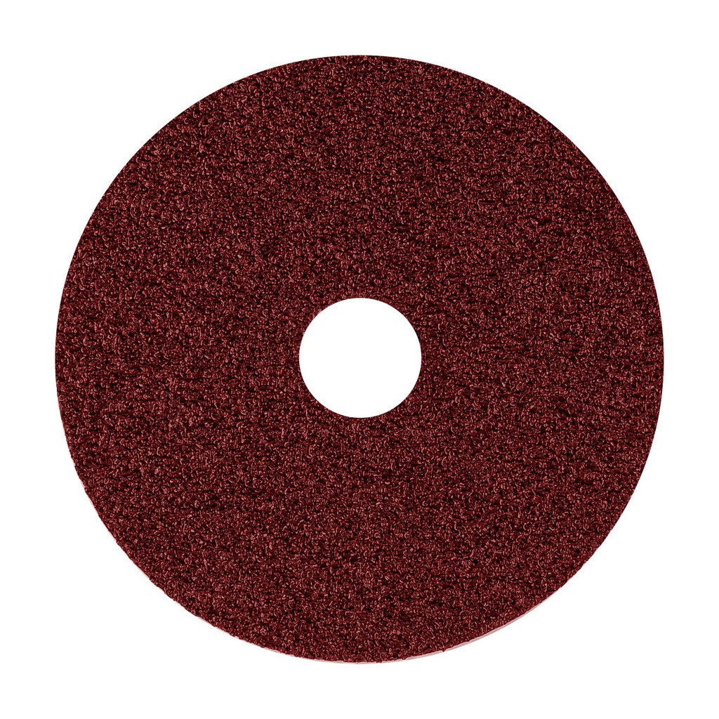 Disco de lija 4-1/2' con respaldo de fibra, grano 36, Truper