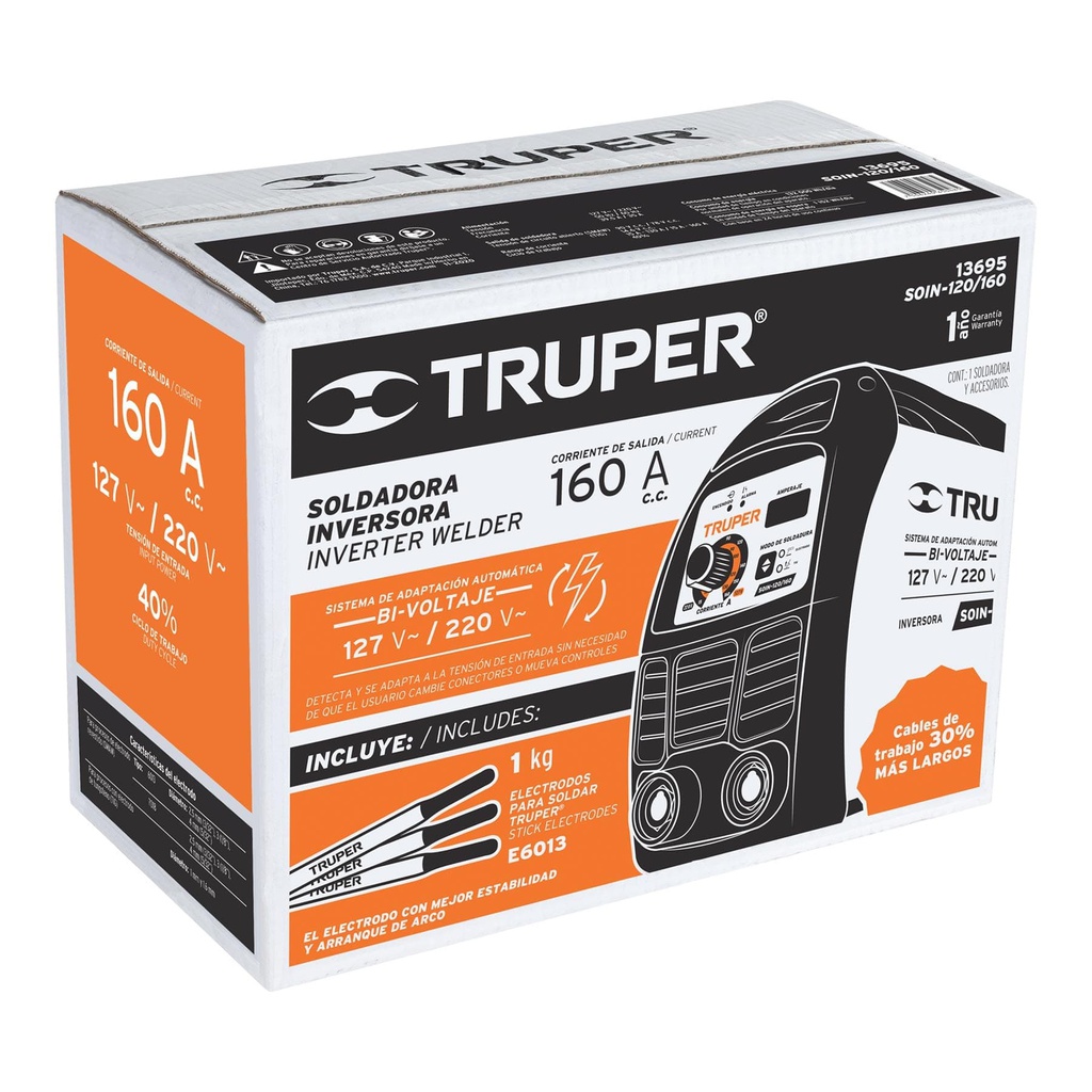 Caja de empaque de repuesto para SOIN-120/160, Truper