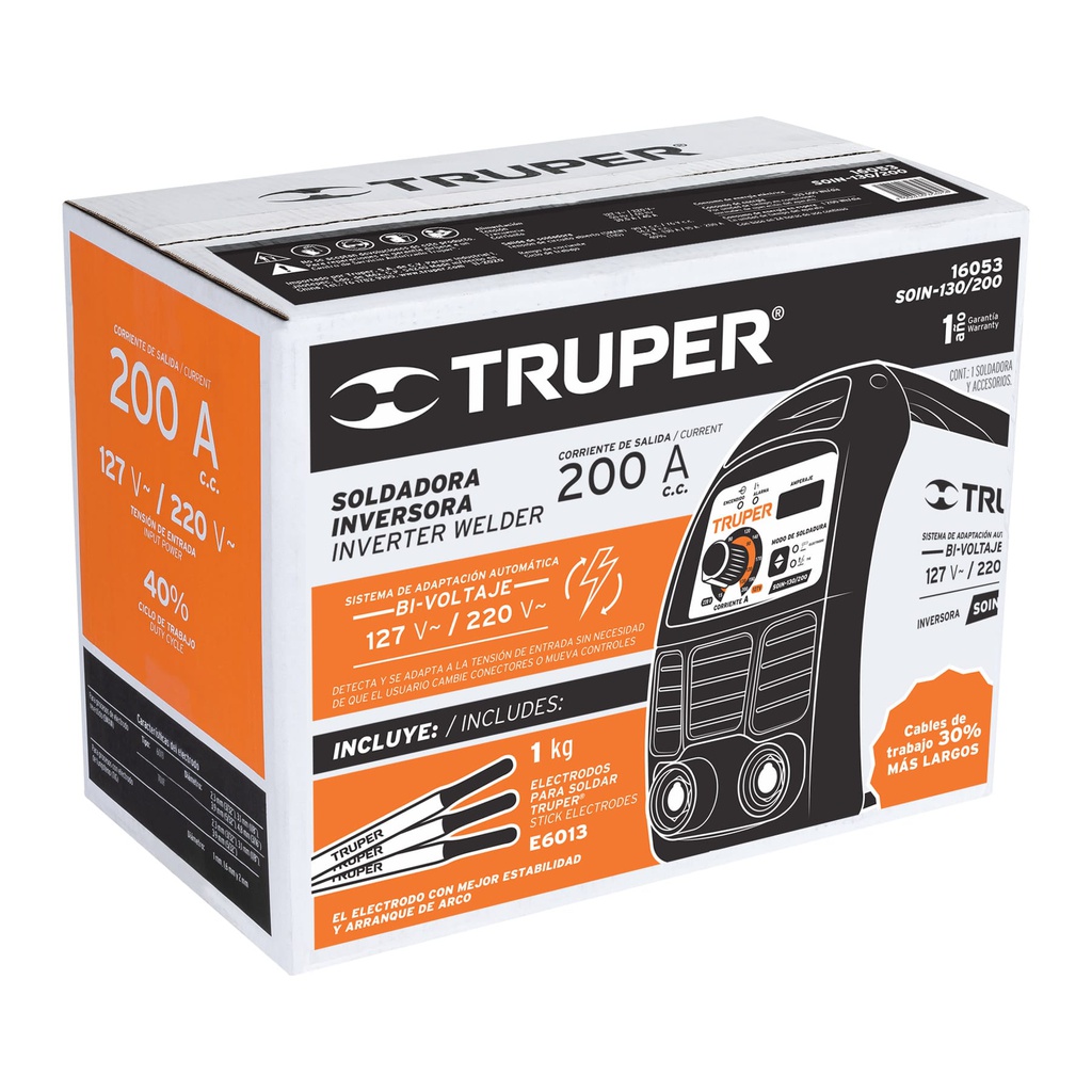 Caja de empaque de repuesto para SOIN-130/200, Truper