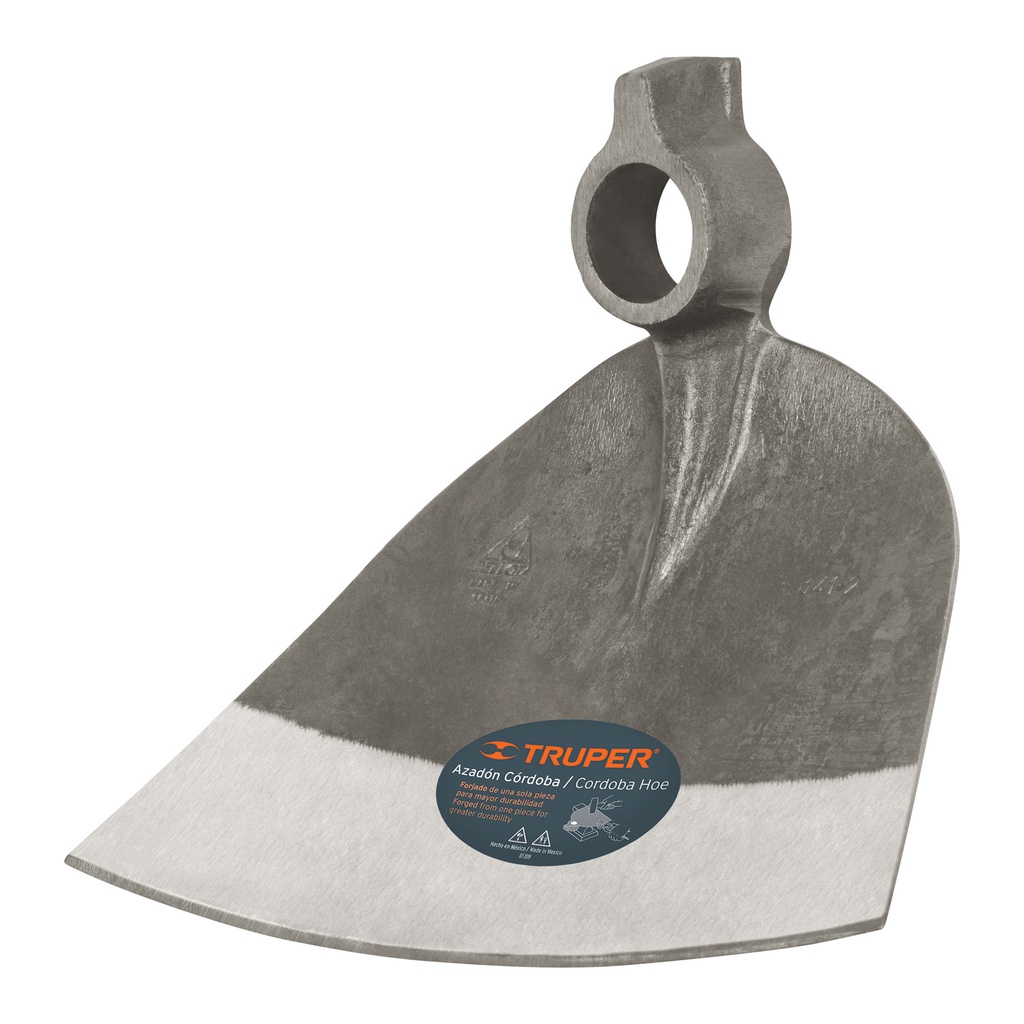 Azadon Cordoba # 2 sin mango, Truper