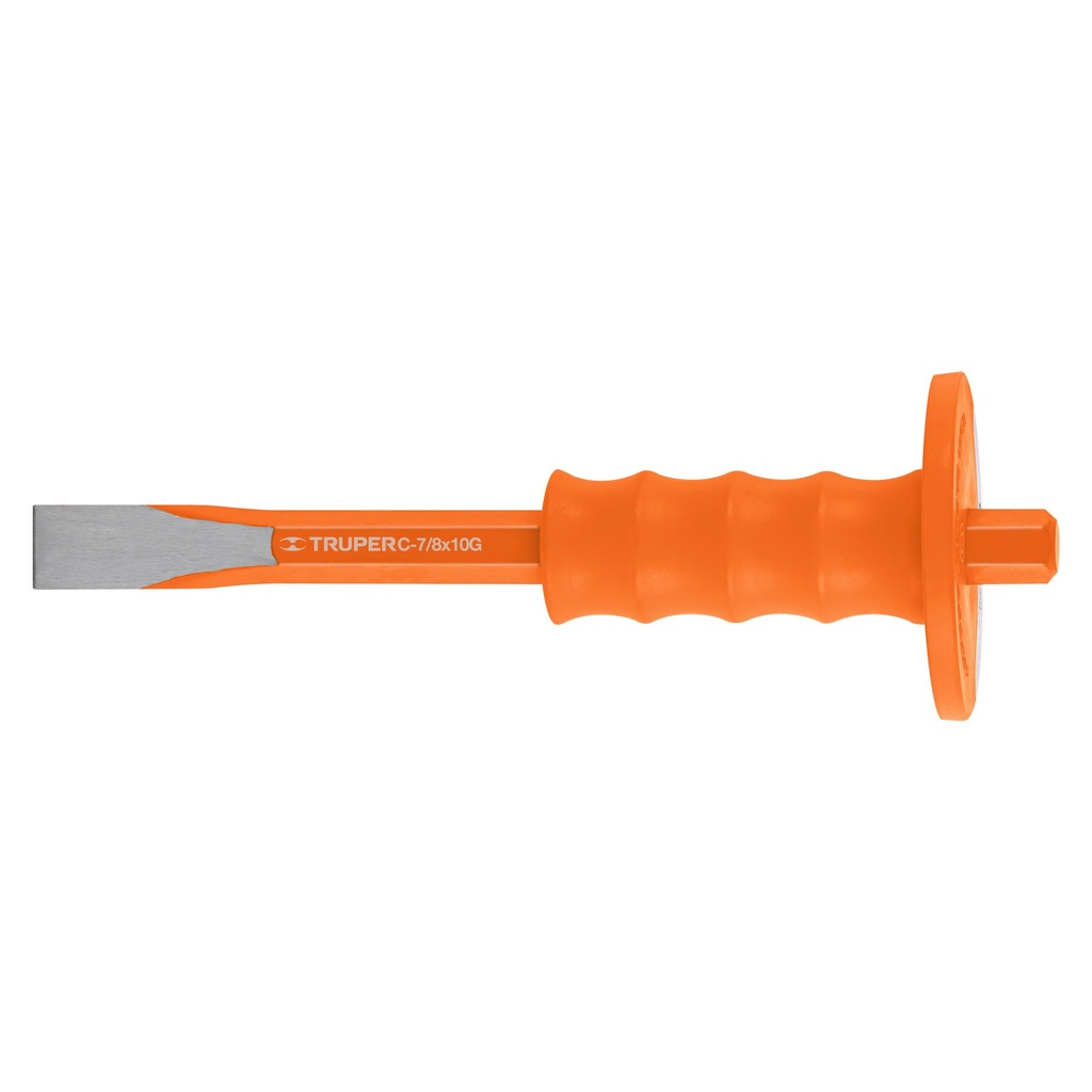 Cincel de corte frio 7/8 x 10' con grip, Truper
