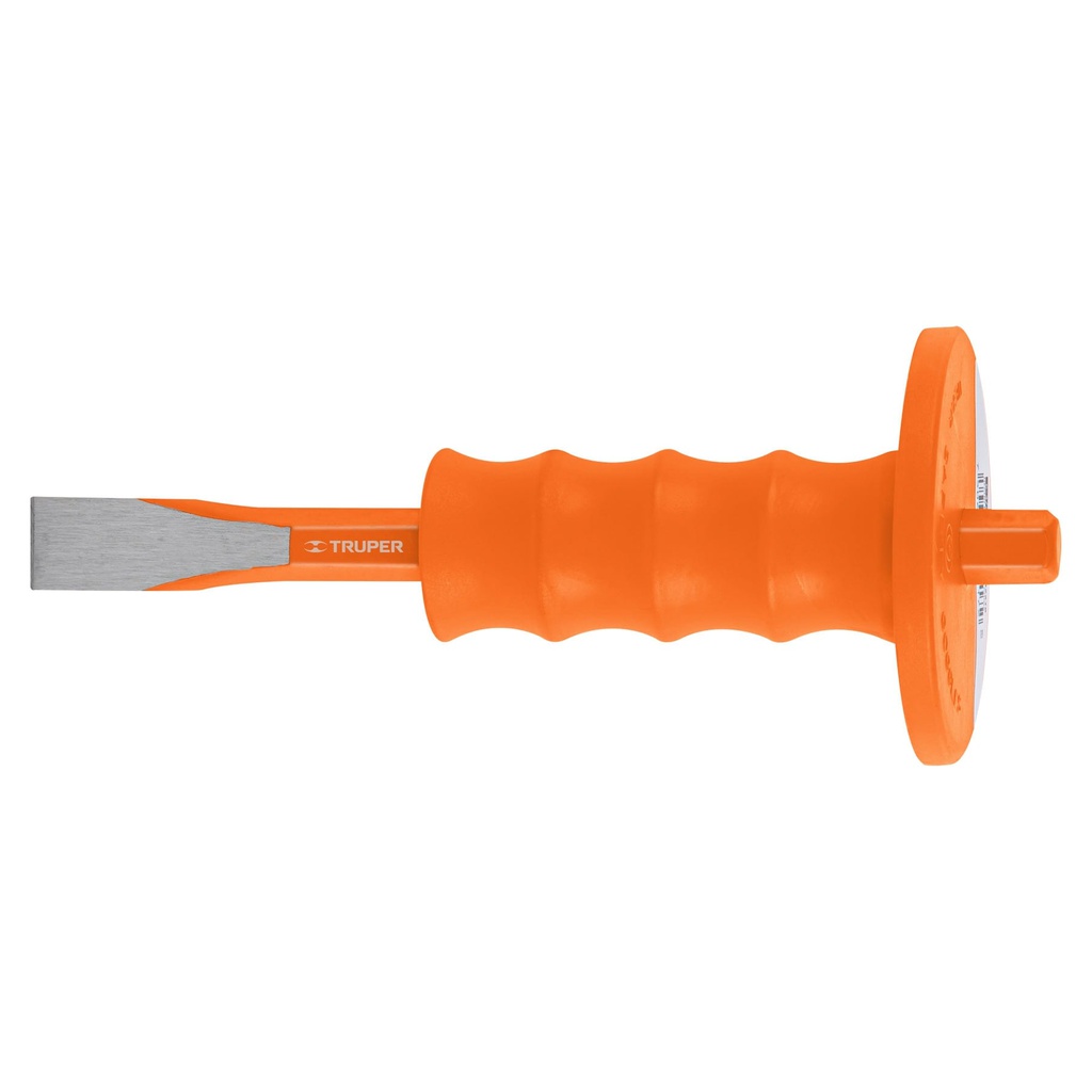 Cincel de corte frio 3/4 x 8' con grip, Truper