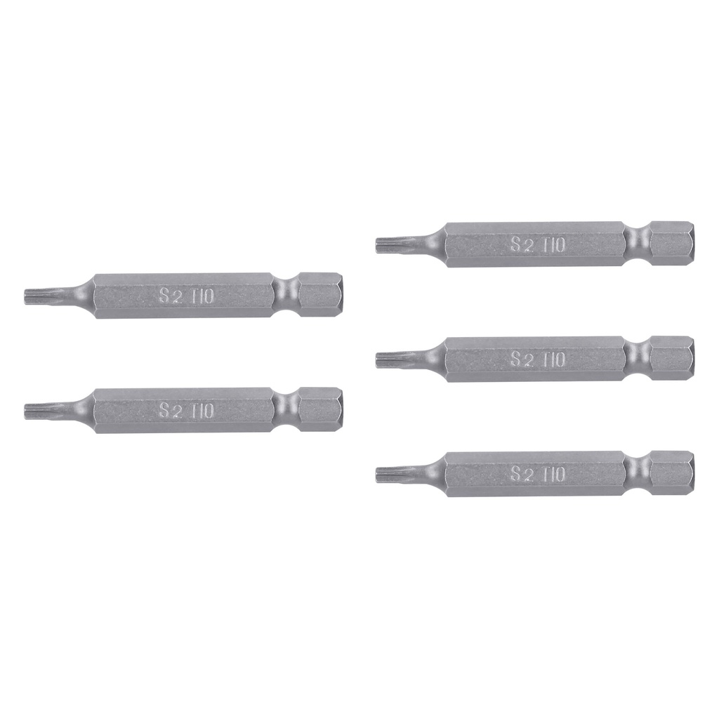 Estuche con 5 puntas torx T10 con seguro largo 2', Expert