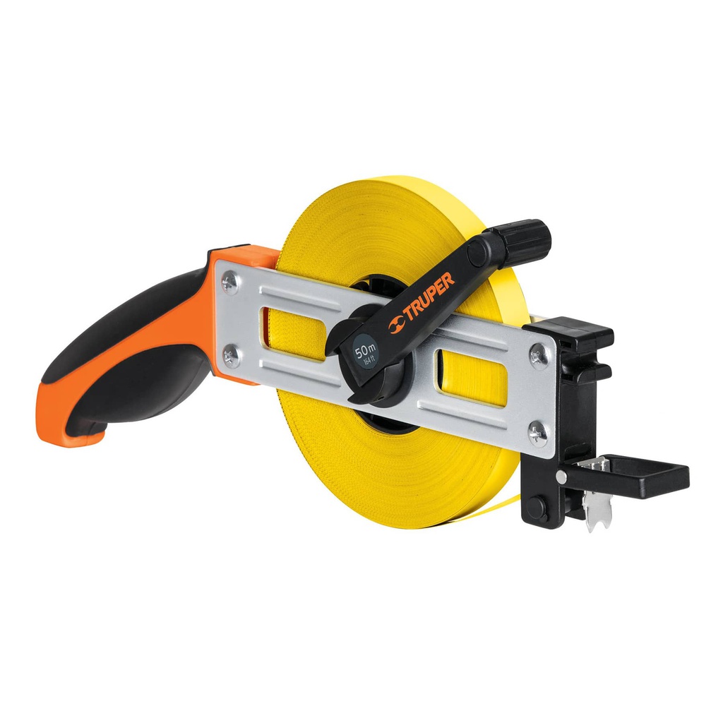 Cinta larga 30 m metalica, tipo cruceta, Truper