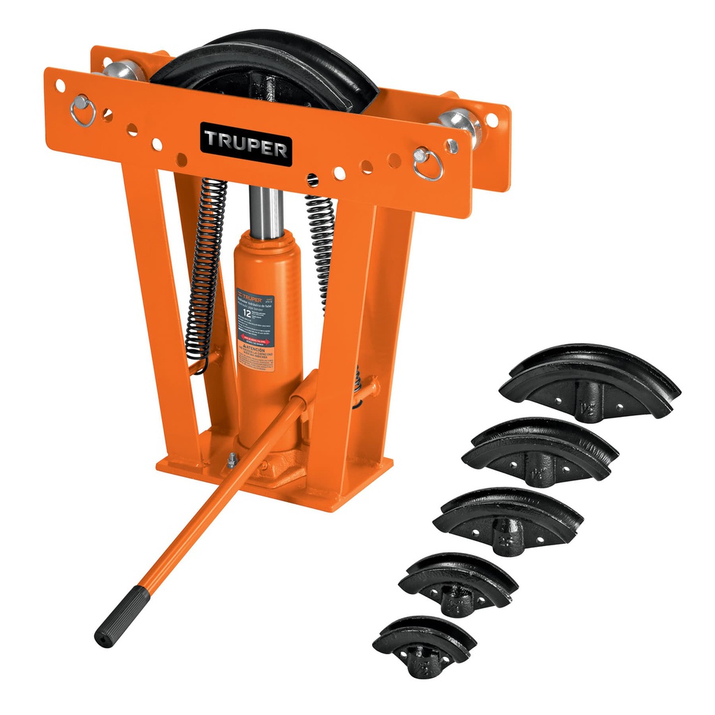 Doblador hidraulico para tubo, 12 ton, Truper