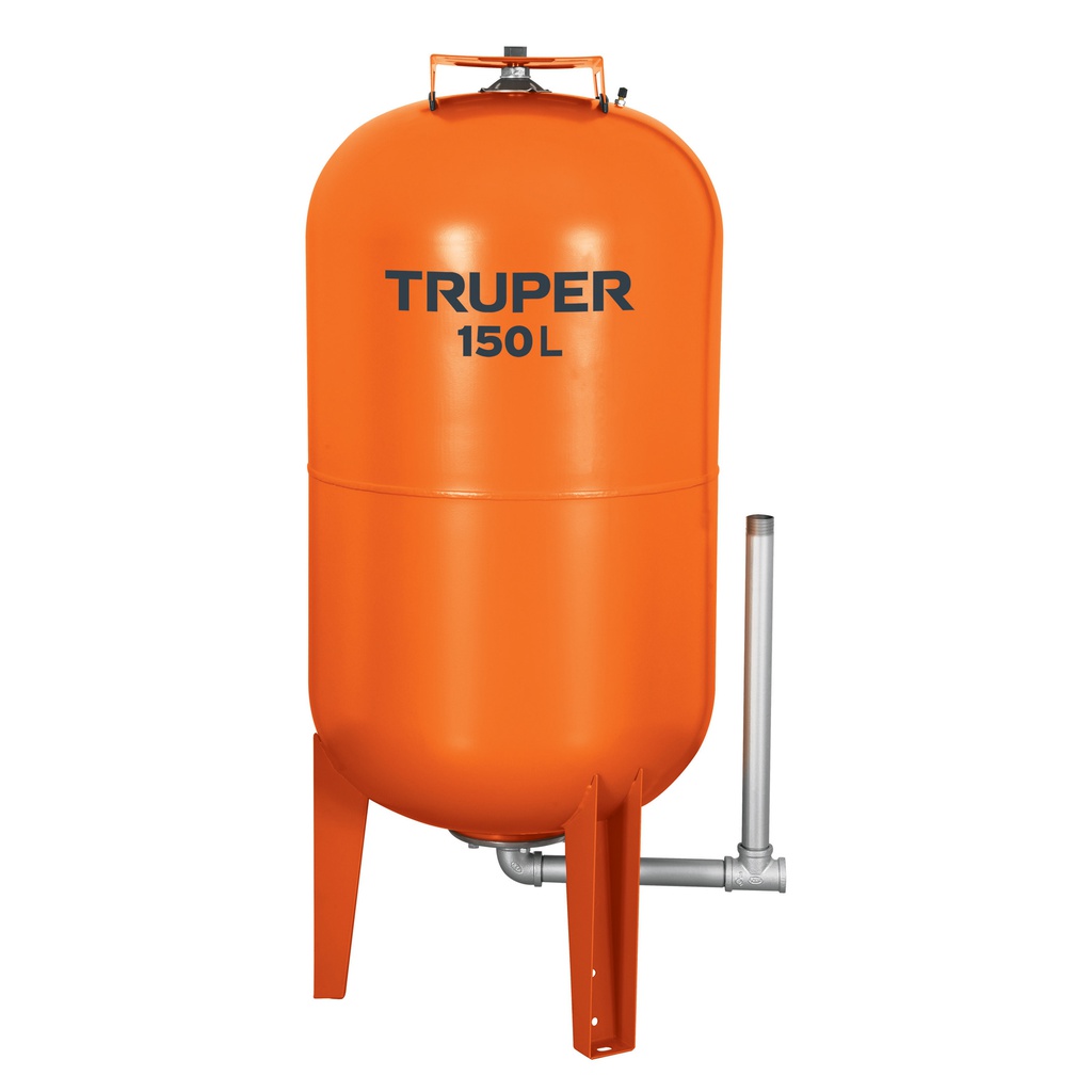 Tanque hidroneumatico vertical, 150 litros, Truper