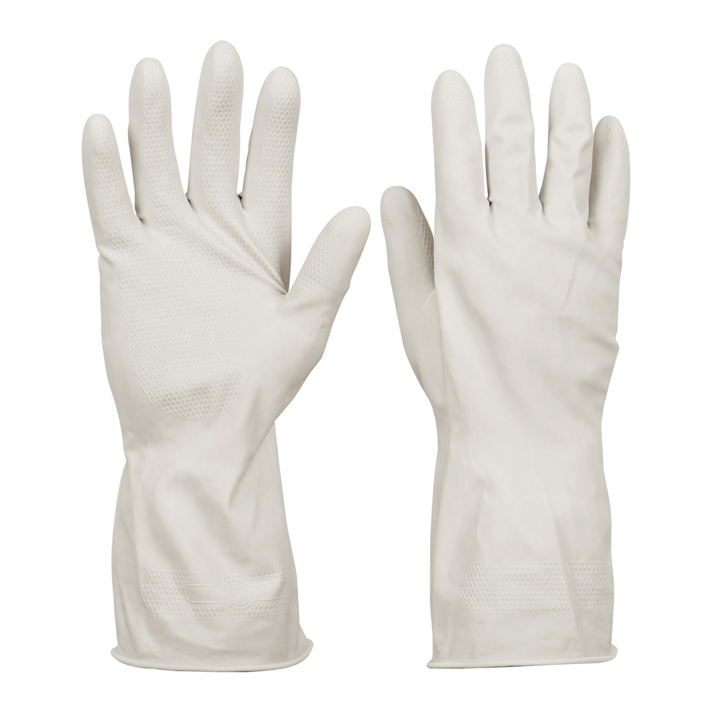 Guantes de latex para manejo de alimentos, grandes, Truper