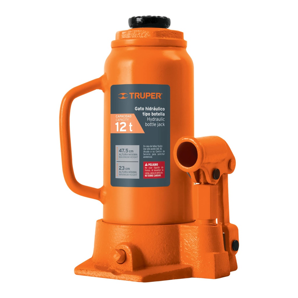 Gato hidraulico de botella de 12 Ton, Truper