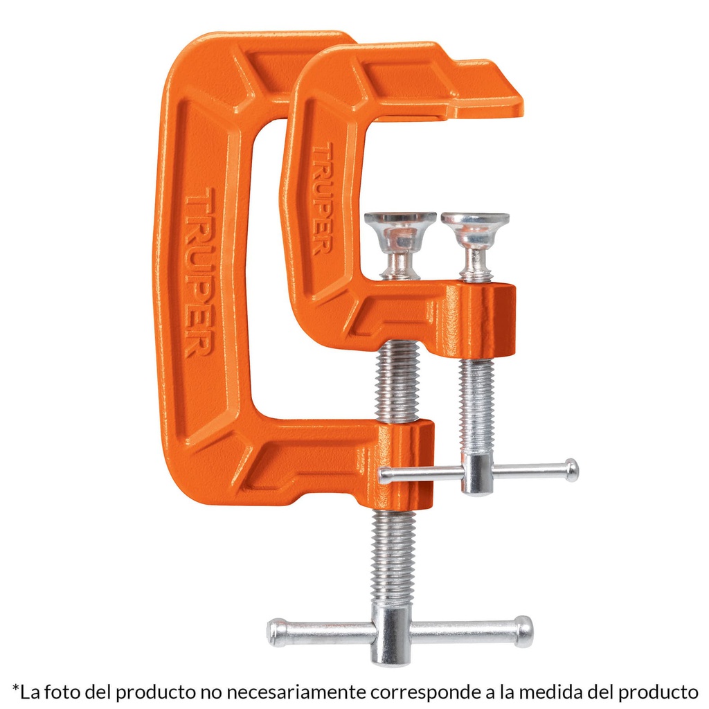 Prensa 2' de hierro ductil para carpinteria, Truper