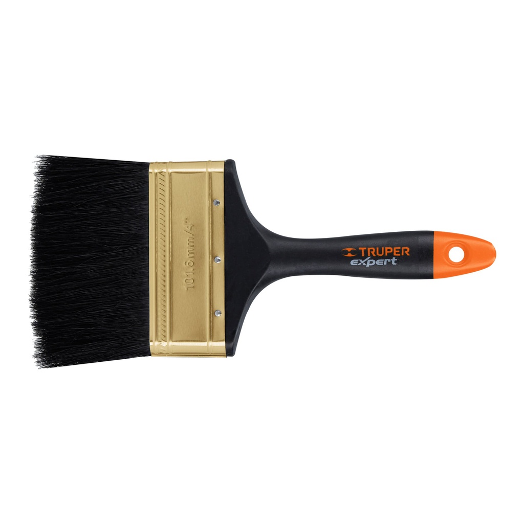 Brocha profesional de 4' mango de plastico, Truper Expert