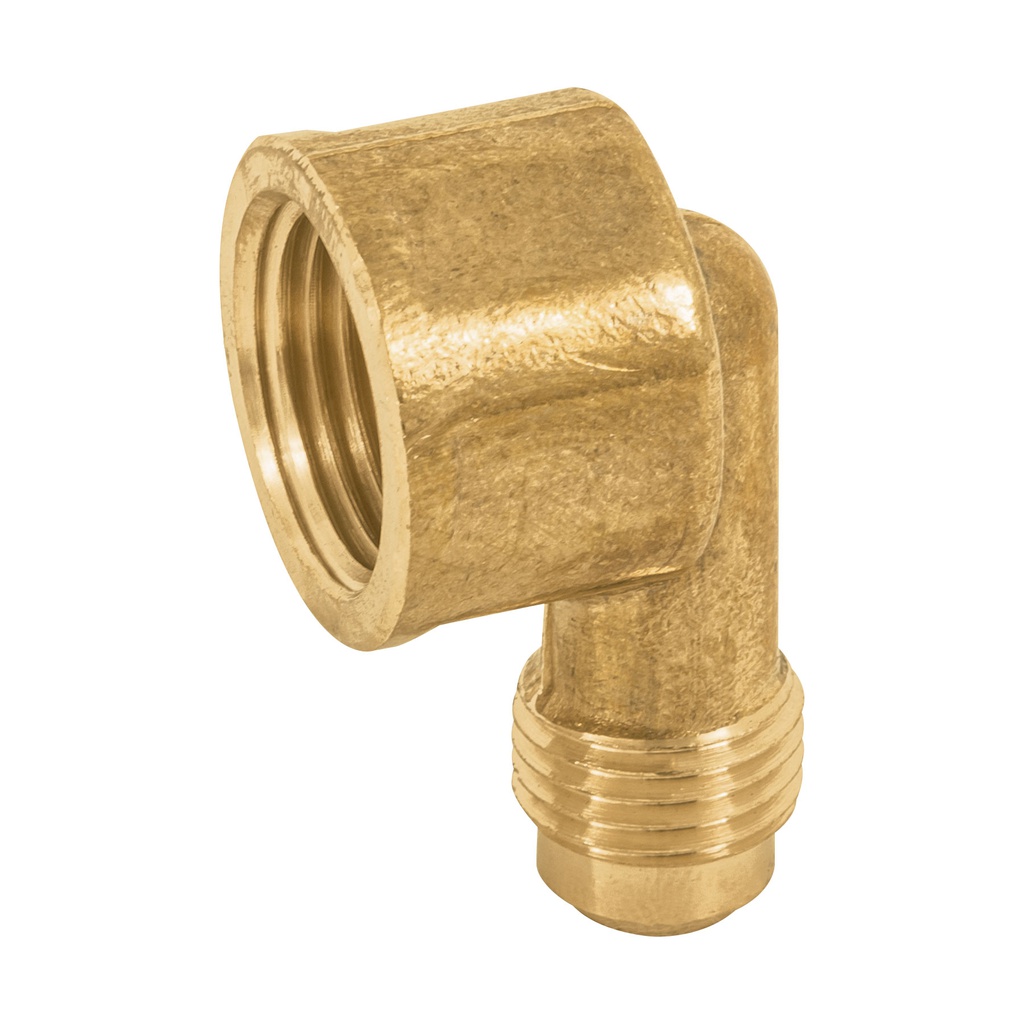 Codo para estufa a 90° de laton de 5/16' x 3/8', Foset