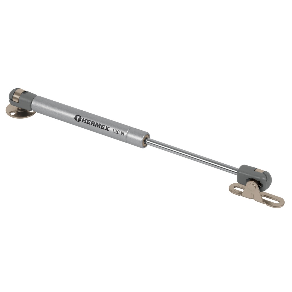 Piston a gas con capacidad de 120 N / 12 kg, Hermex