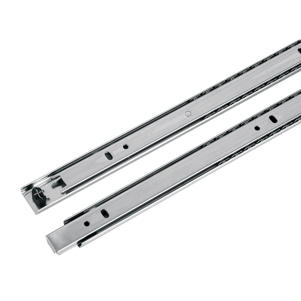 Bolsa con 2 correderas extension 55 cm p/cajon, ancho 2.5 cm