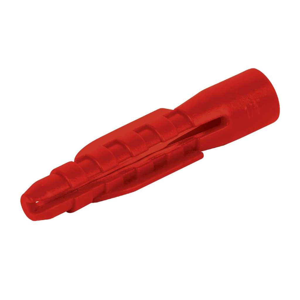 Bolsa con 50 taquetes de plastico 1/4', Fiero