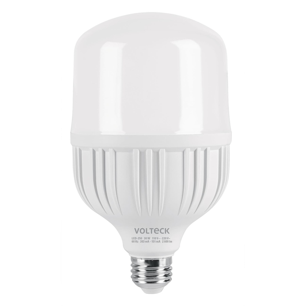 Lampara LED alta potencia 30 W (equiv. 250 W), luz de dia