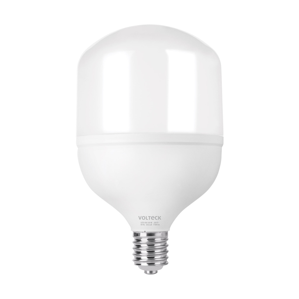 Lampara LED alta potencia 60 W (equiv. 650 W), luz de dia